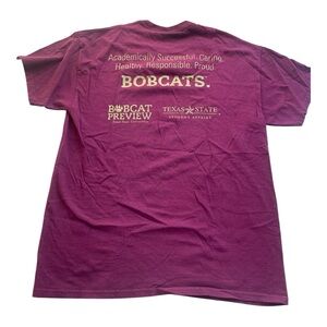 Purple Bobcats T-Shirt